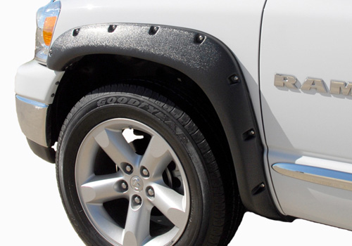 Lund RX Rivet Style Fender Flare Kit 09-18 Dodge Ram 1500 - Click Image to Close